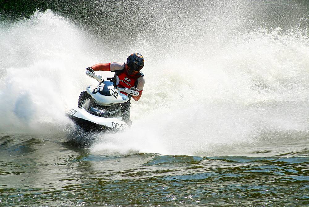 JetSki-Rennen auf der Saar