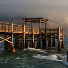 Jetty at sunset