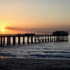 Jetty bei Sonnenuntergang