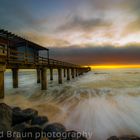 Jetty im Abendlicht