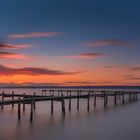 jetty in twilight