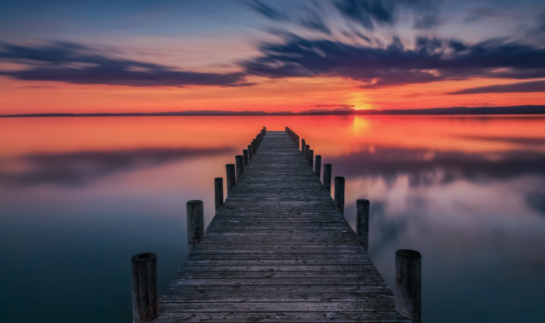 Jetty sunset