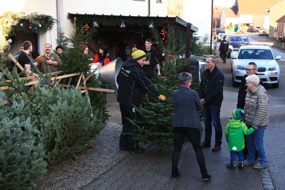 Jetzt aber schnell noch einen Weihnachtsbaum