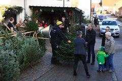 Jetzt aber schnell noch einen Weihnachtsbaum