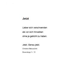 Jetzt - BS 1 - 13