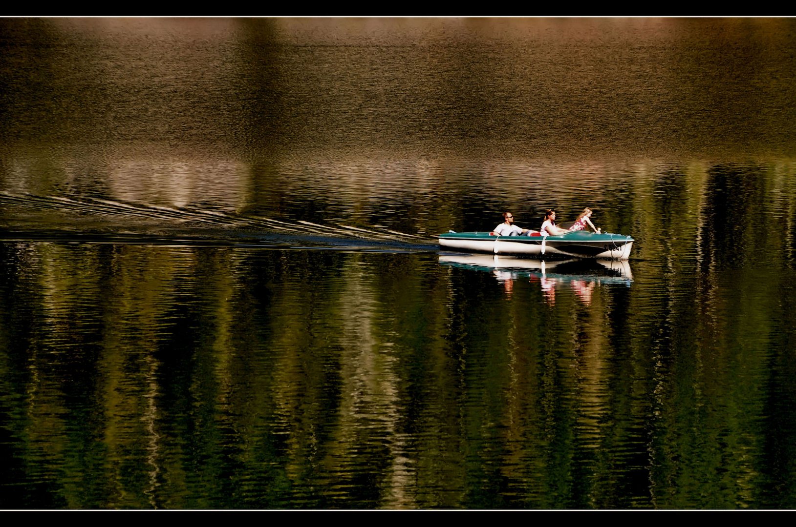 jetzt fahr`n wir über`n See.....