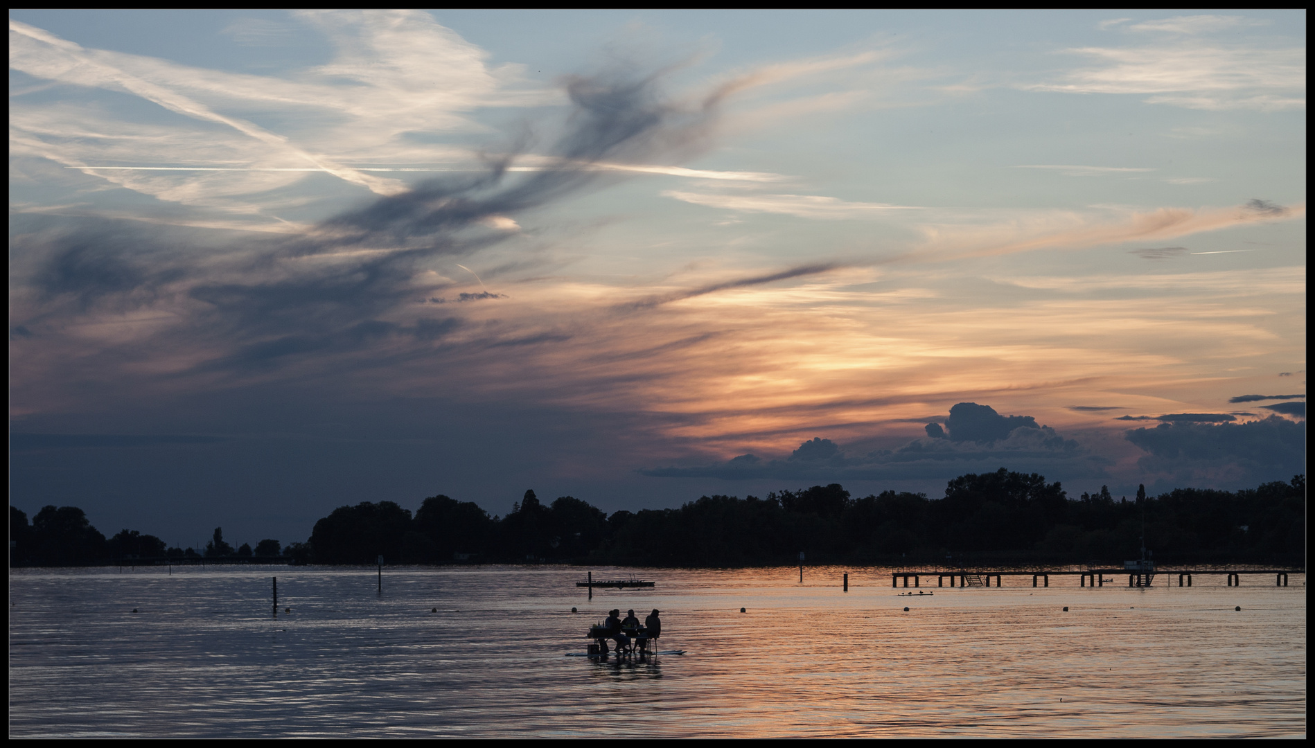 Jetzt fahr´n wir übern See