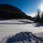 jetzt haben wir auch ein bisserl Schnee