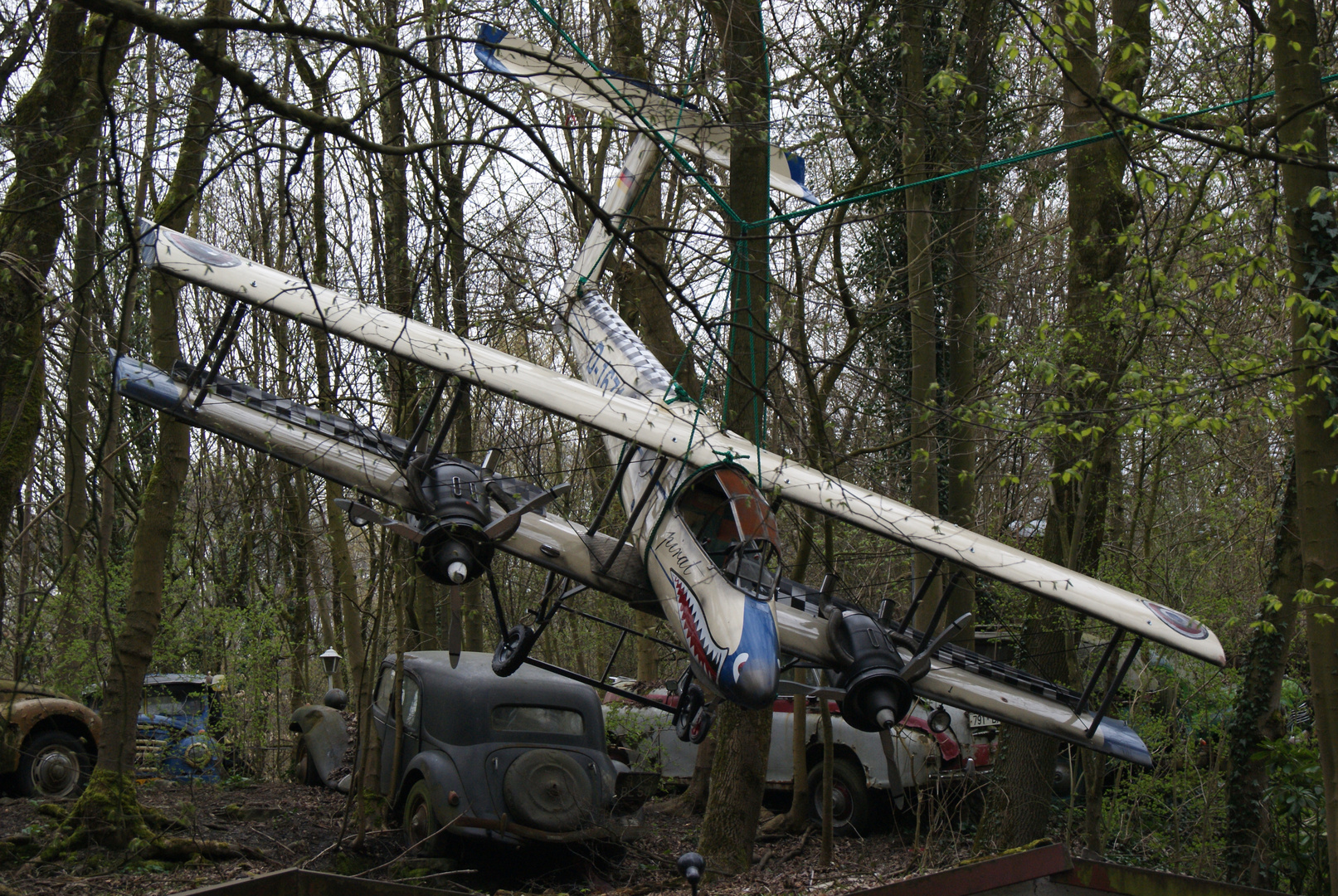 ...jetzt hat er sein Flugzeug