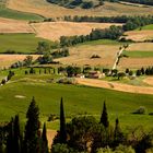 Jetzt ist der Blick von Pienza nach Süden frei