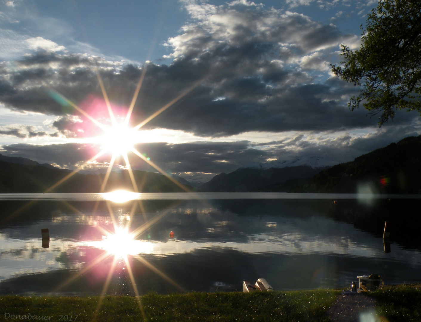 jetzt kommt doch noch die Sonne..............