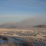 Jetzt verschwindet das wieder im Nebel.