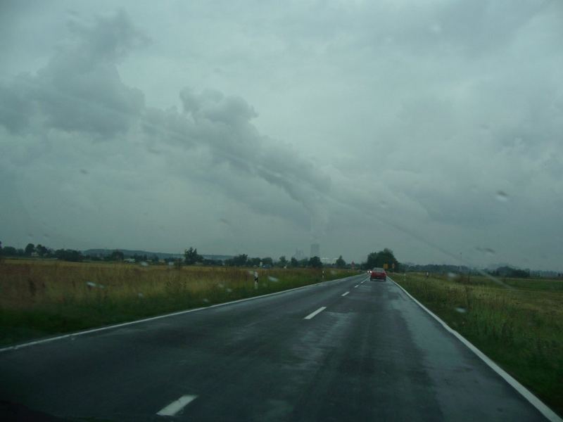 Jetzt weiss ich woher das schlechte Wetter kommt....