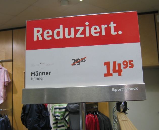 Jetzt zugreifen! Männer reduziert.