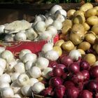 jeu de couleurs au marché