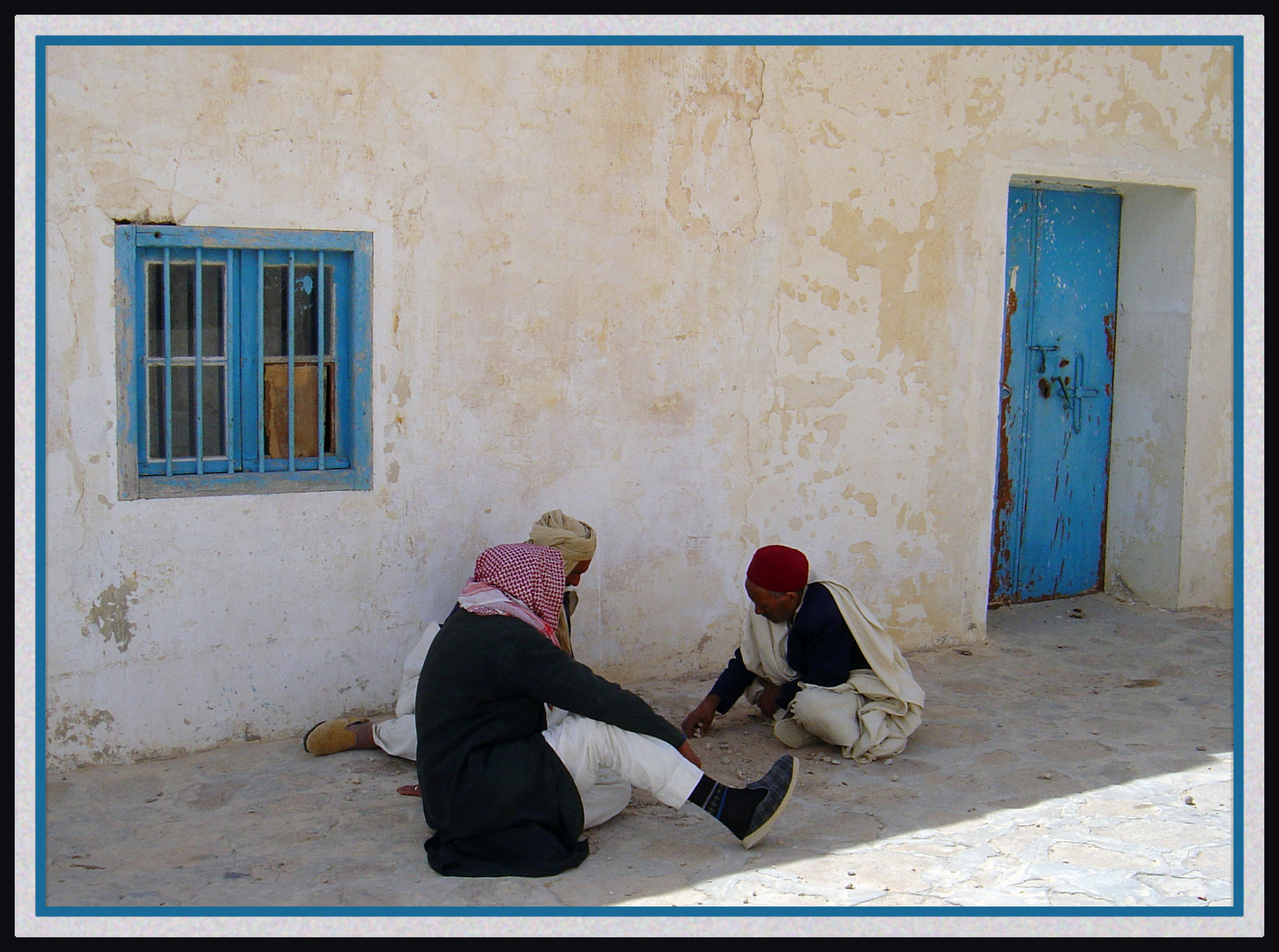 Jeu de kharbaga à Ksar Ouled Soltane