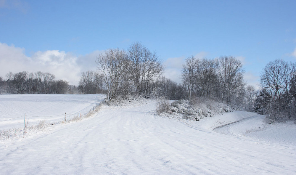 jeu de lignes hivernales