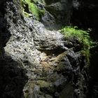 Jeu de Lumière dans la Leutaschklamm (Tirol)