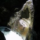 Jeu de Lumière dans la Partnachklamm (Bavière)