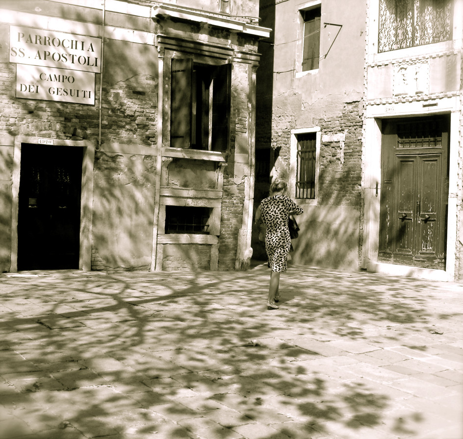 jeu d'ombres Venise 2009