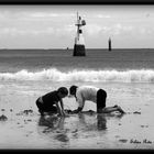 Jeu sur la plage