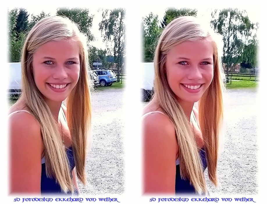 Jeune Blonde 3D