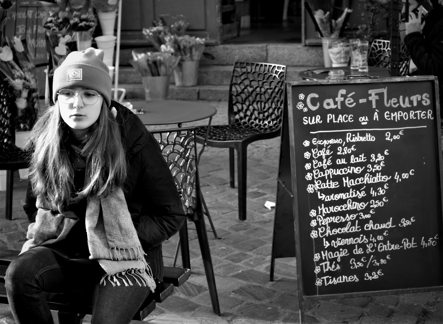 Jeune fille en fleur