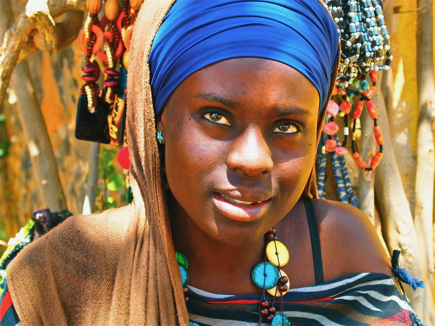 Jeune fille sénégalaise