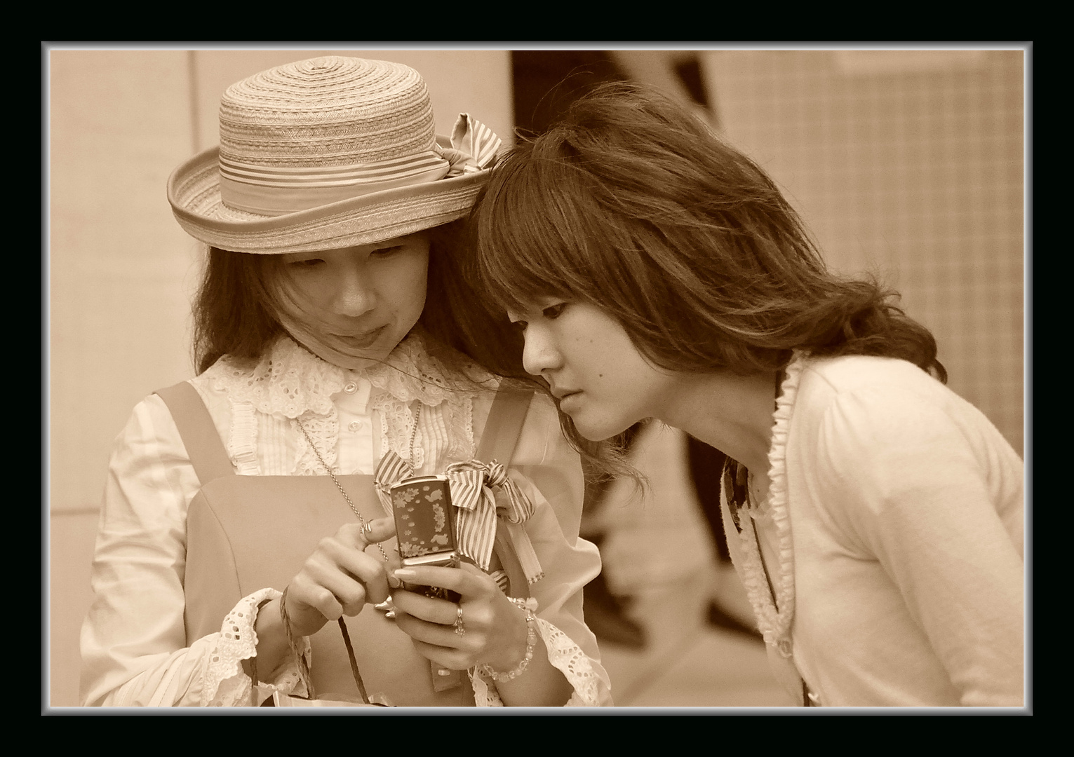 Jeune filles à Tokyo