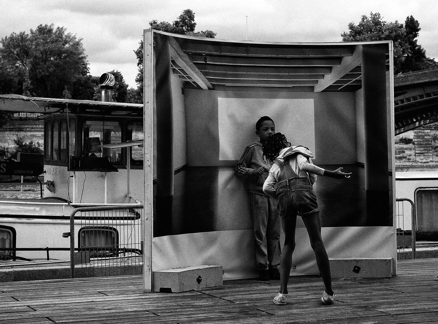 Jeux de berges en bord de Seine # 1