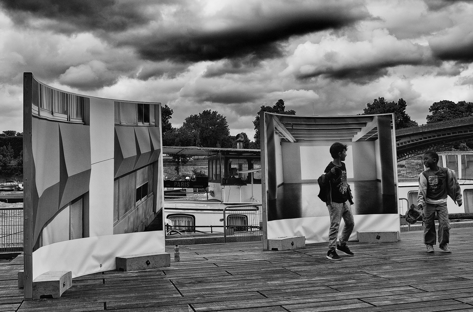 Jeux de berges en bord de Seine # 2