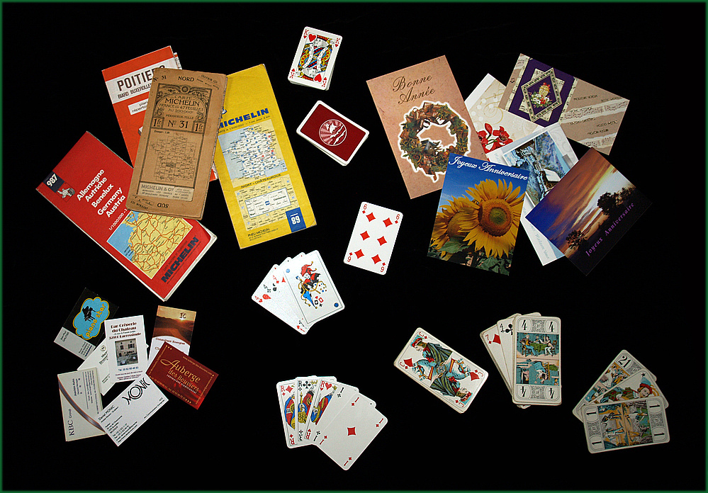 Jeux de cartes divers - Exercice hebdomadaire