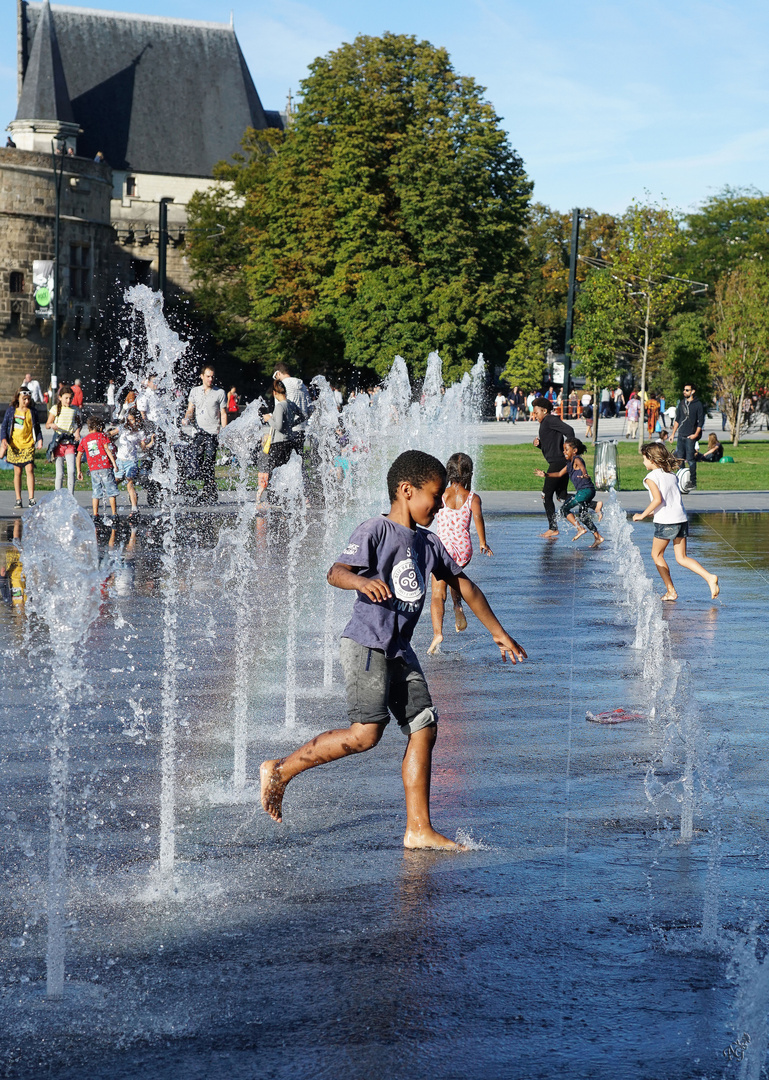 Jeux d'eau....