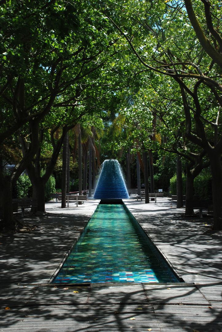 Jeux d'eau à Oriente - Parc des Nations - Lisbonne