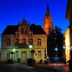 Jever - Altstadt zur blauen Stunde