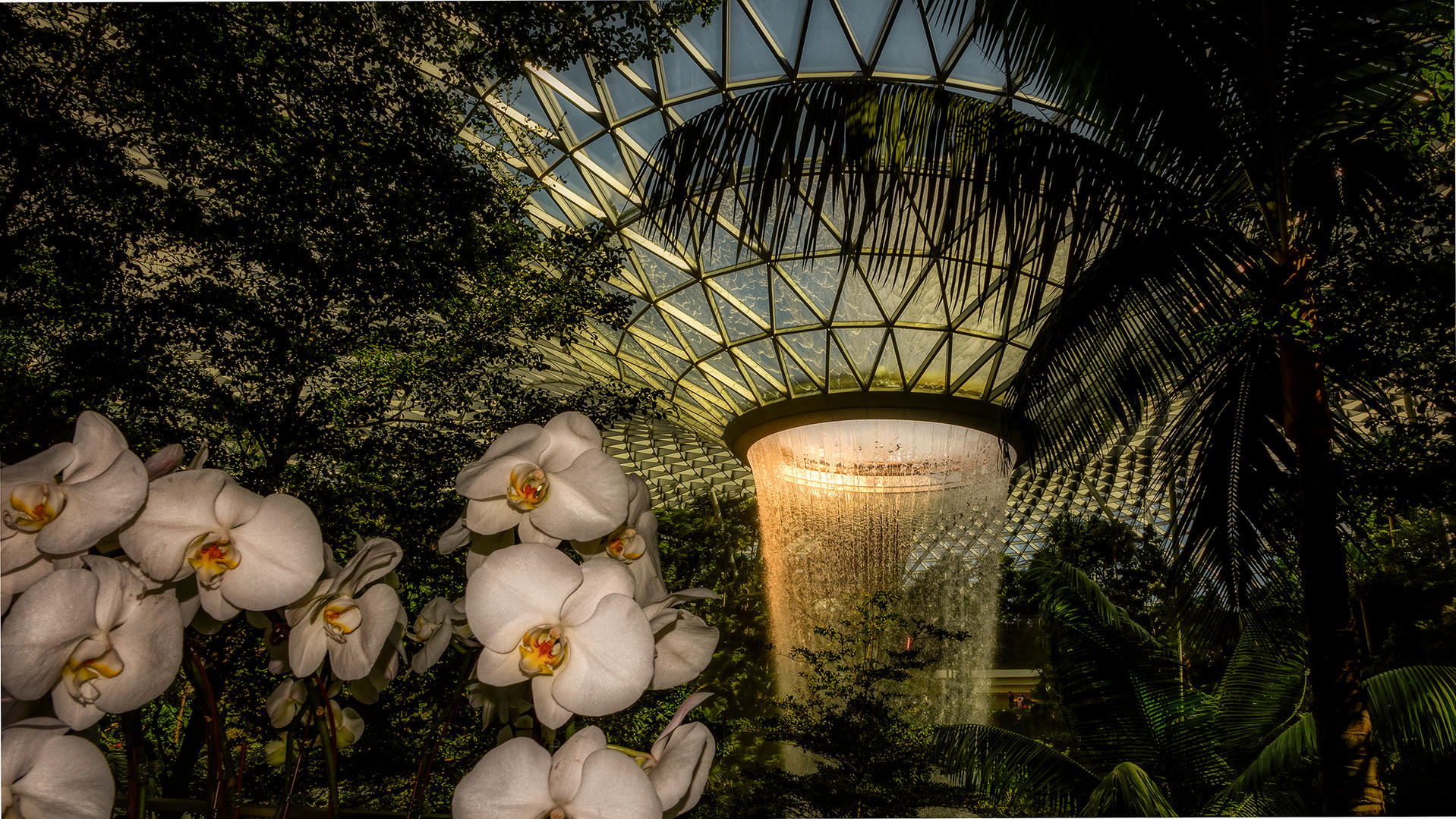 Jewel mit dem höchsten Indoorwasserfall der Welt. (III)