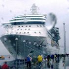 "Jewel of the Seas" bei Regen in Tallinn