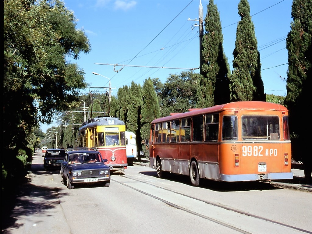 Jewpatorija und der Verkehr