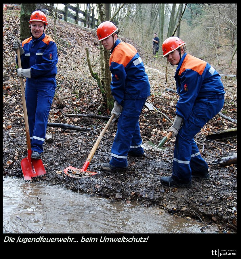 JF beim Umweltschutz...