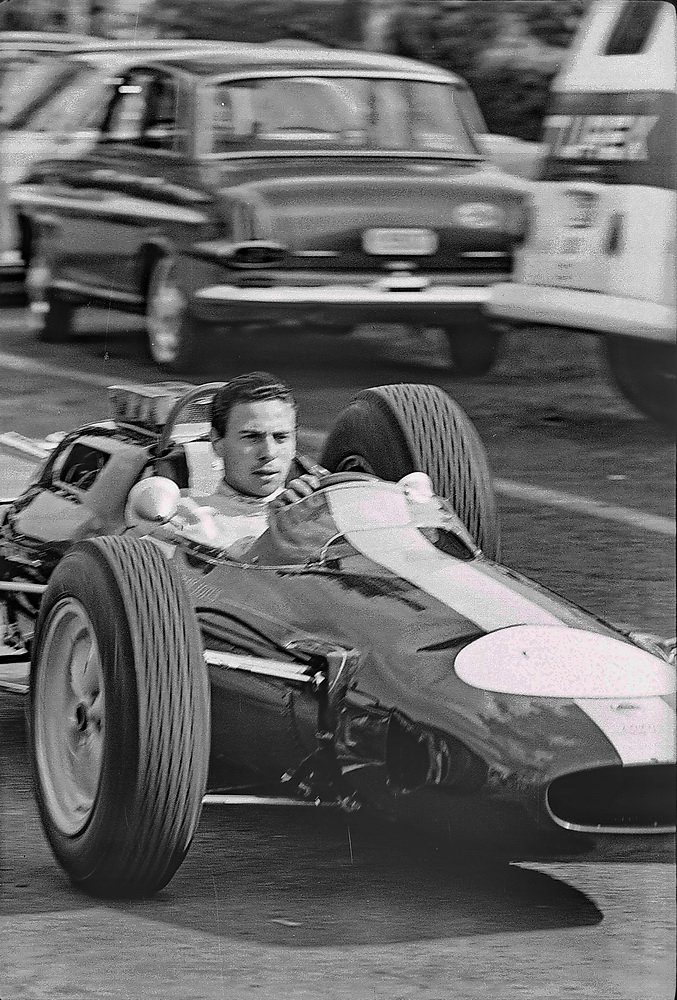 Jim Clark 1964 beim GP von Belgien