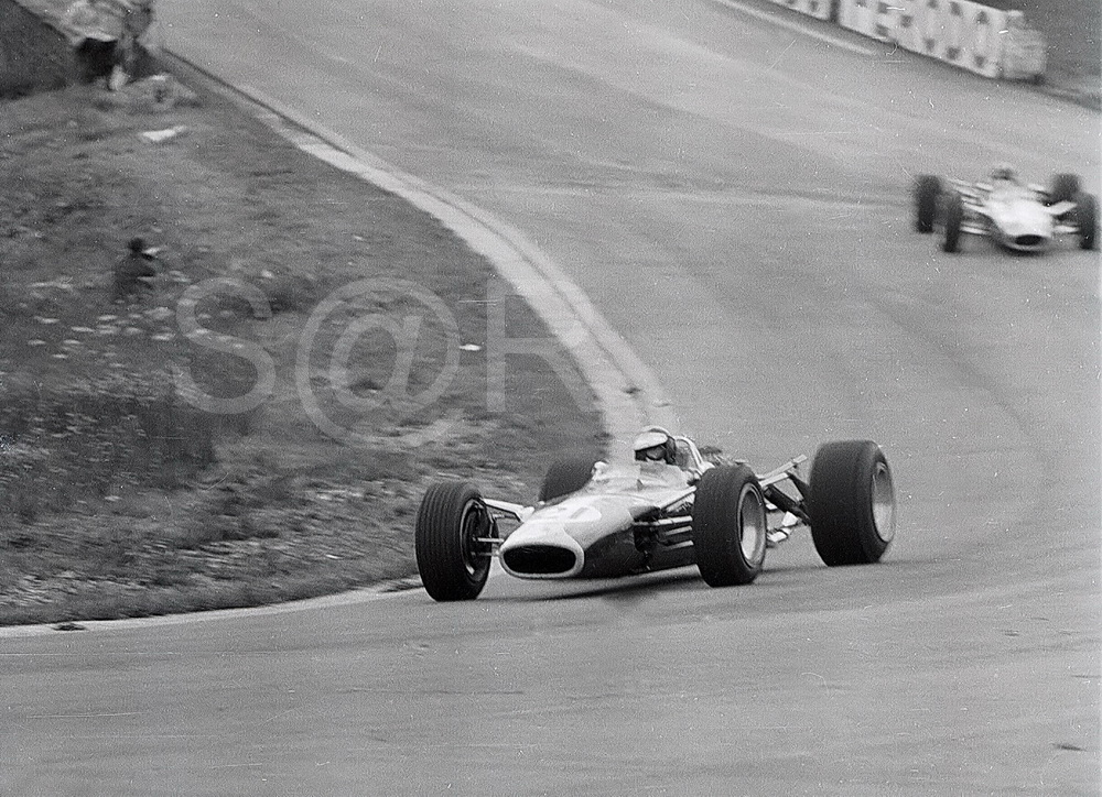 Jim Clark in der Eau Rouge