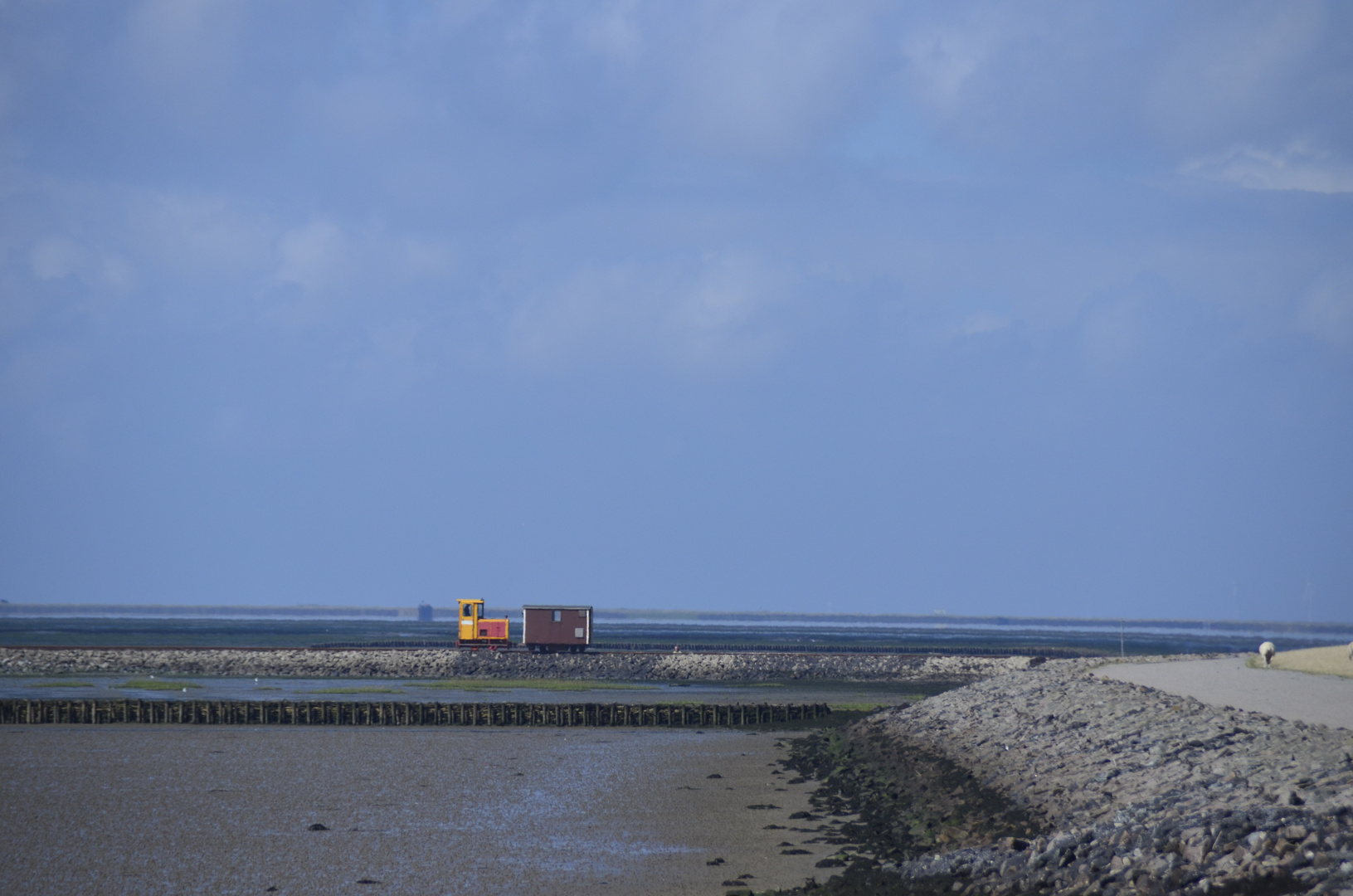 "Jim Knopf" Bahn in der Nordsee