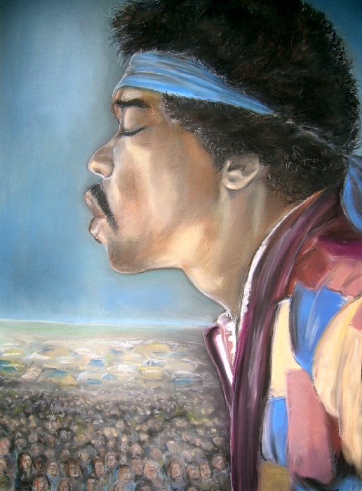 Jimi Hendrix auf Fehmarn