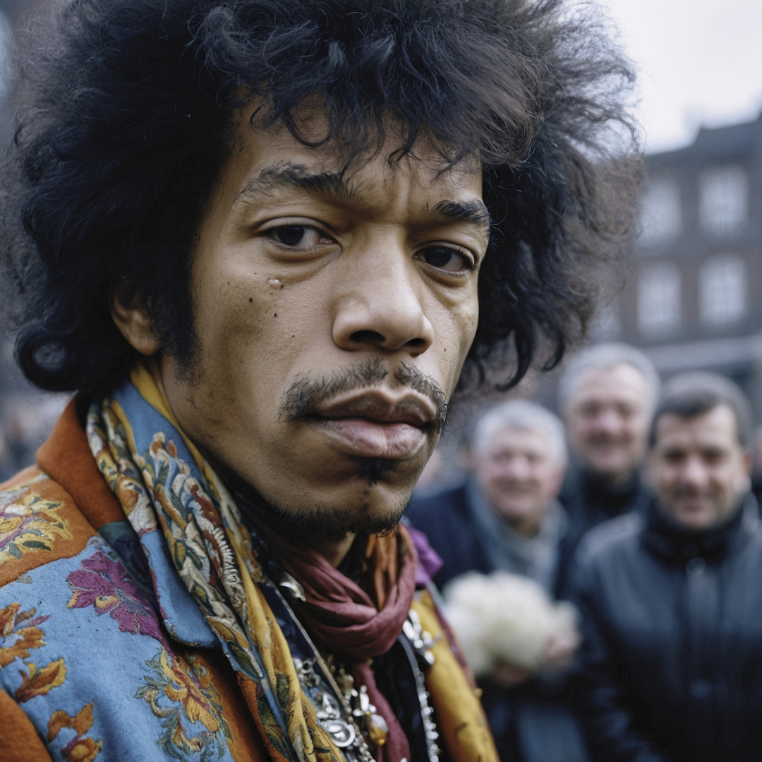 Jimi Hendrix in Hamburg  1967 
