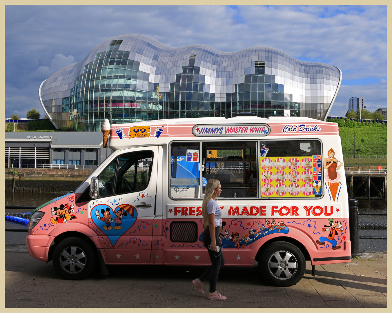 Jimmys Master Whip Ice cream and the Sage photo & image industry