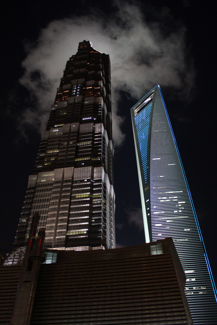 Jin Mao Tower und World Financial Center Shanghai