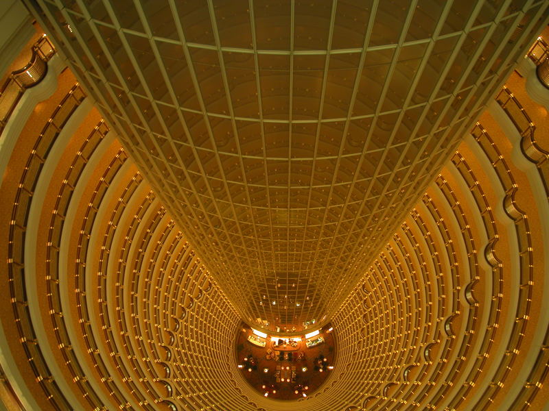 Jin Mao Tower von Innen