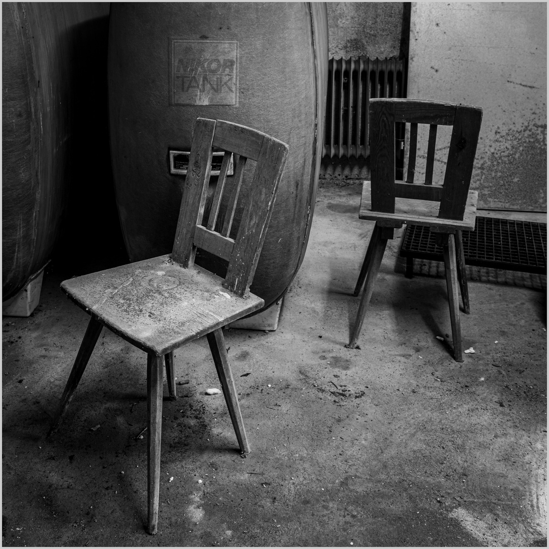 jin und jang Foto & Bild architektur, lost places, stillleben Bilder