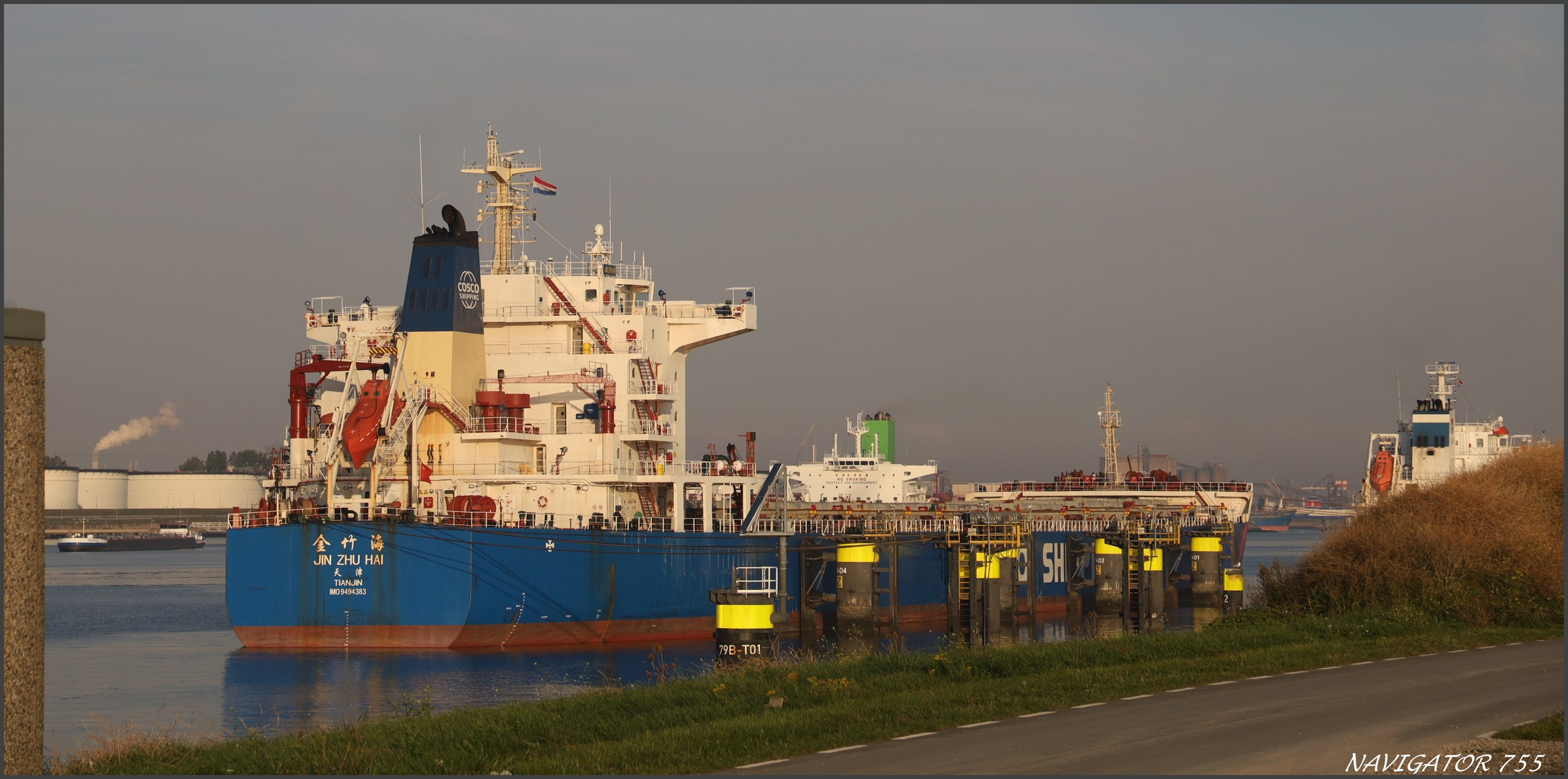 JIN ZHU HAI, Tanker Rotterdam