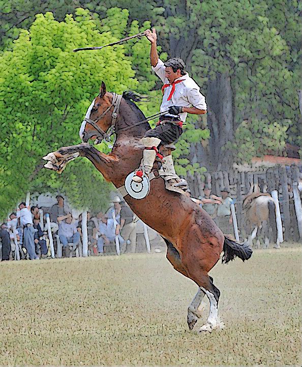 jineteada Argentina